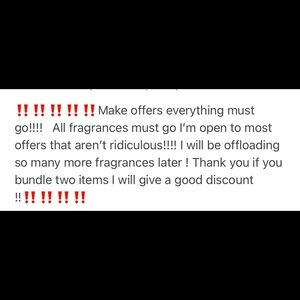 Make offers everything in closet must go !